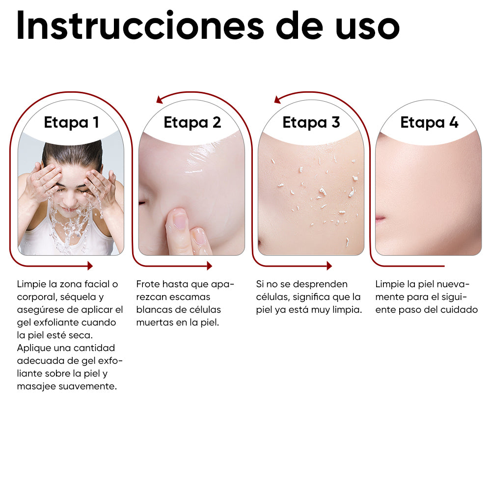 QUARXERY Exfoliante En Gel Suave